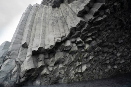 Columnar-jointed basalt, Iceland