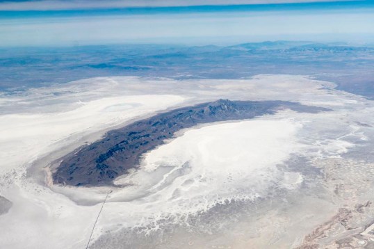Bonneville Salt Flats and Newfoundland Mtns, Utah
